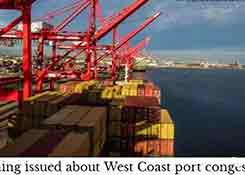 美国港口拥堵继续恶化!船公司发布紧急通知采取措施
