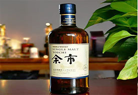 日本余市一甲单一麦芽威士忌700毫升/瓶