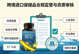 跨境商家必看：跨境进口保健品怎么选品？从看产品到看资质审核新规则