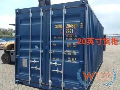 集装箱上原来有“密码”，你知道吗?—货之家