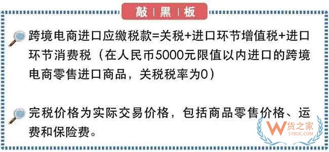 关税聚焦！跨境电商税收新政—货之家