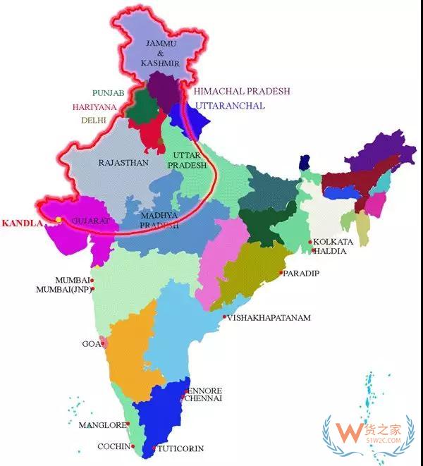 出口印度海运注意事项，单证、关税、清关、退运、拍卖—货之家