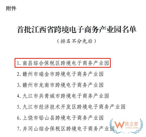 南昌综合保税区获批“省级跨境电商产业园”-货之家 南昌综合保税区获批“省级跨境电商产业园”-货之家