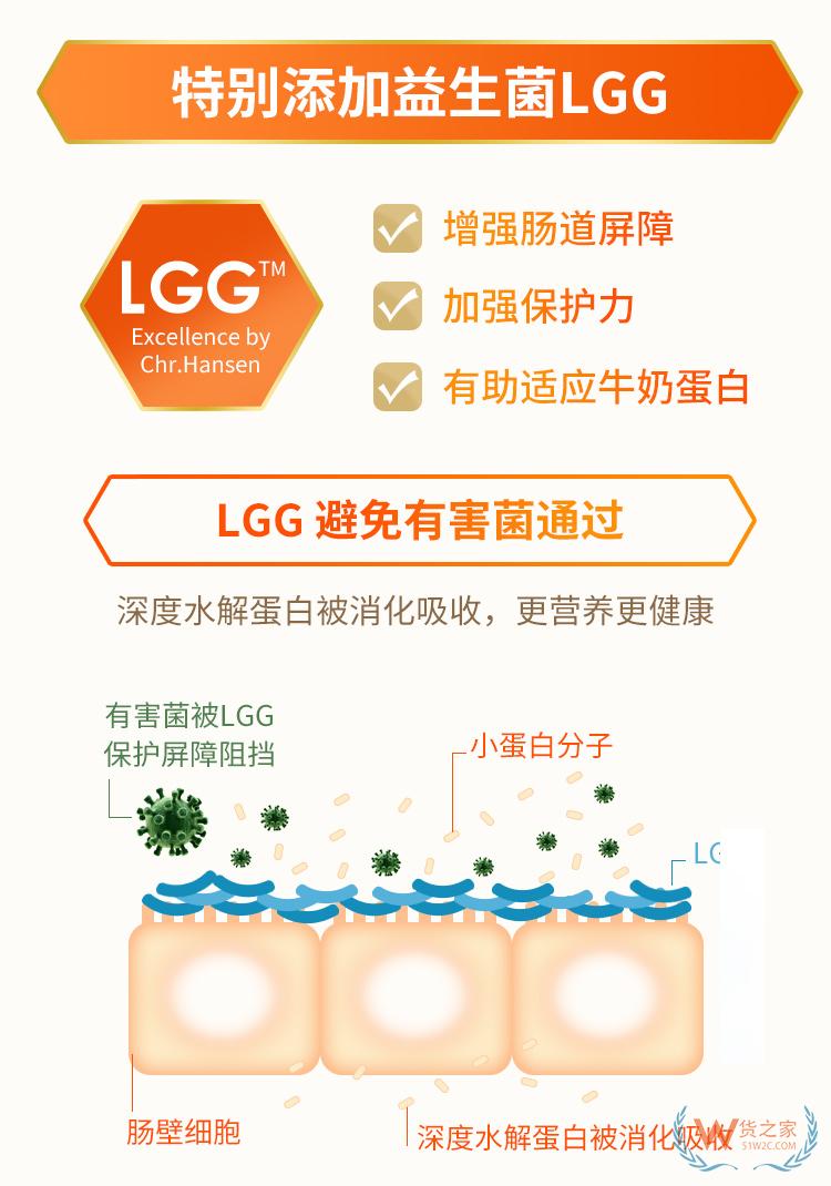 美赞臣安敏健Nutramigen LGG深度水解抗过敏婴儿奶粉2段400g