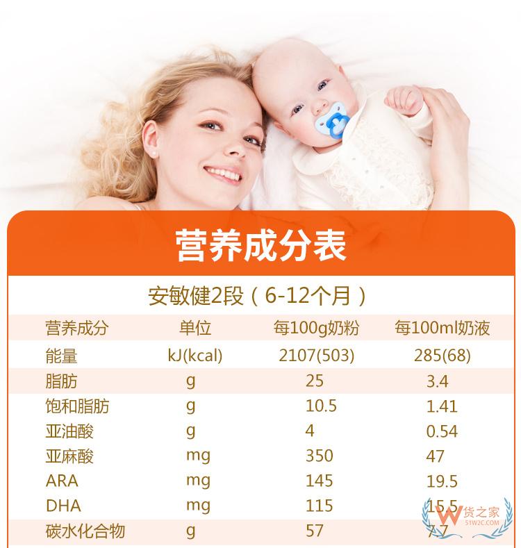 美赞臣安敏健Nutramigen LGG深度水解抗过敏婴儿奶粉2段400g