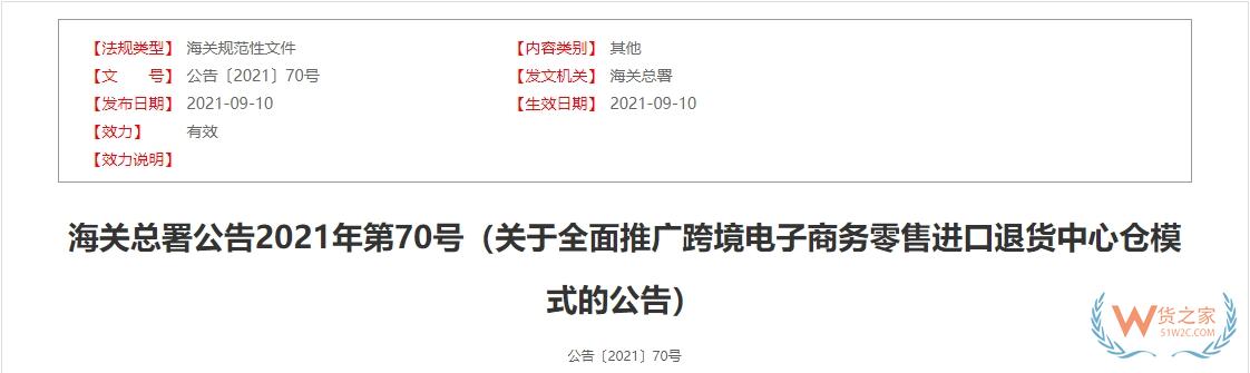 购买的跨境电商进口商品能退货么?什么是跨境电商退货中心仓模式-货之家